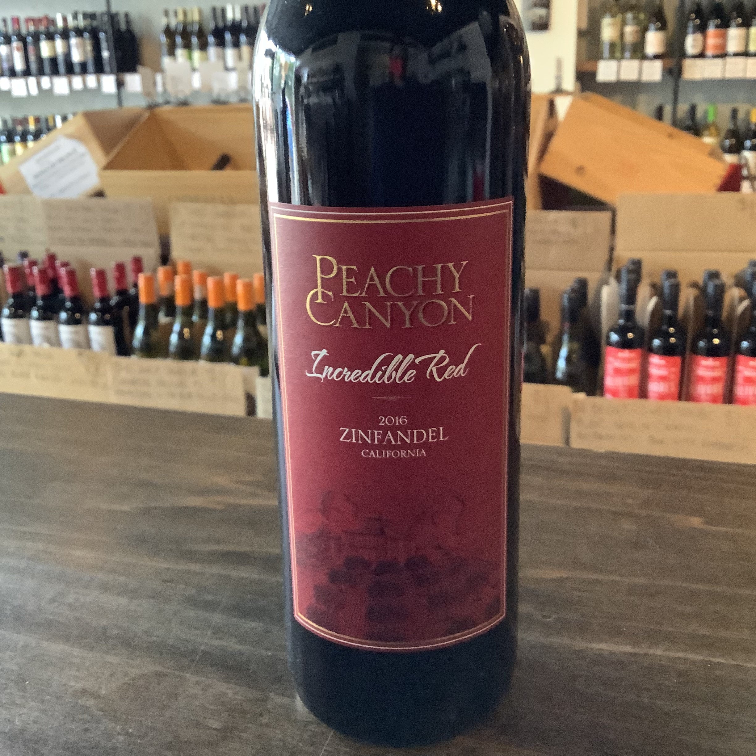 Zinfandel Wine Peachy Canyon Zinfandel 2015 Peachy Canyon